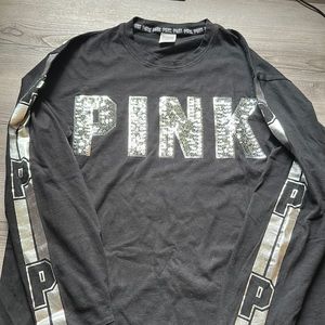 Ladies Pink long sleeve shirt